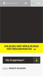 Mobile Screenshot of blogg.forsvarsmakten.se